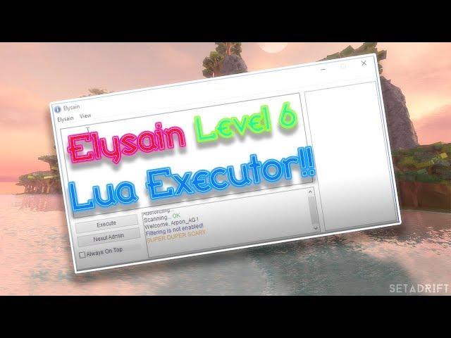 NEW Roblox Exploit: Elysian | Level 6 | Full Lua Script Executor | WORKING