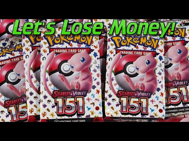 Profit or Loss? 18x Pokemon 151 Booster Packs