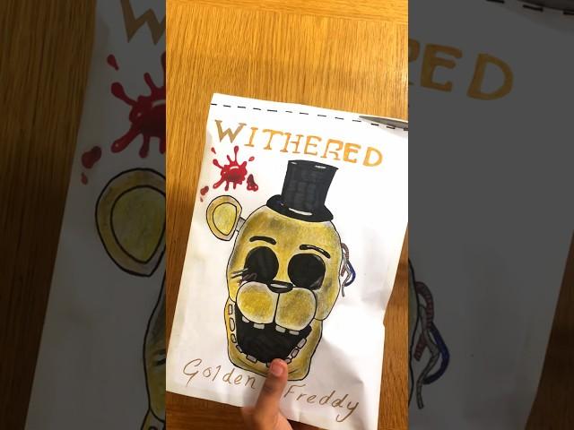 Withered Golden Freddy Blind Bag: It’s Me! #fnaf #blindbag #fnaf2