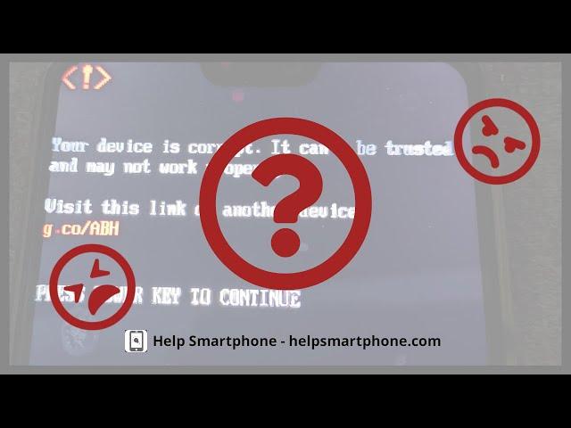  [Android Phone] Your Device Is Corrupt: What Can You Do? 