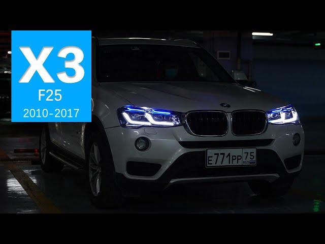 2010-2017 BMW X3 F25 X4 F26 Headlight Replacement Facelift