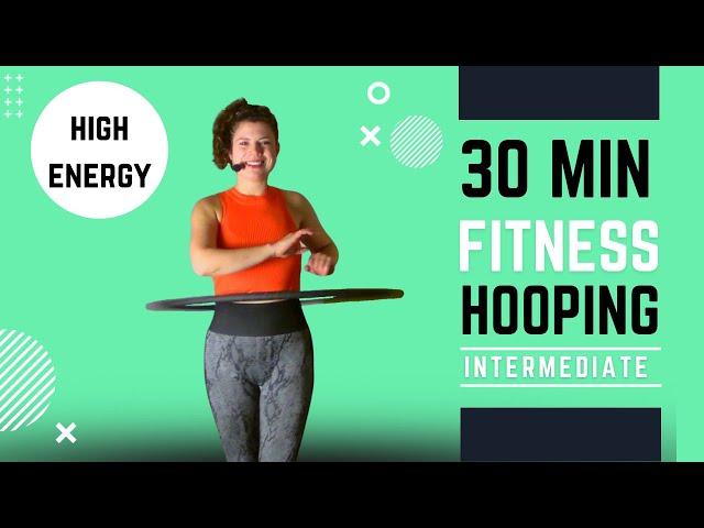 Hula Hoop Dance Workout: High energy 30 Minute Workout for Intermediates | Total body workout!