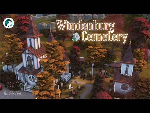 Кладбище Винденбурга│Строительство│Windenburg Cemetery│SpeedBuild│NO CC [The Sims 4]