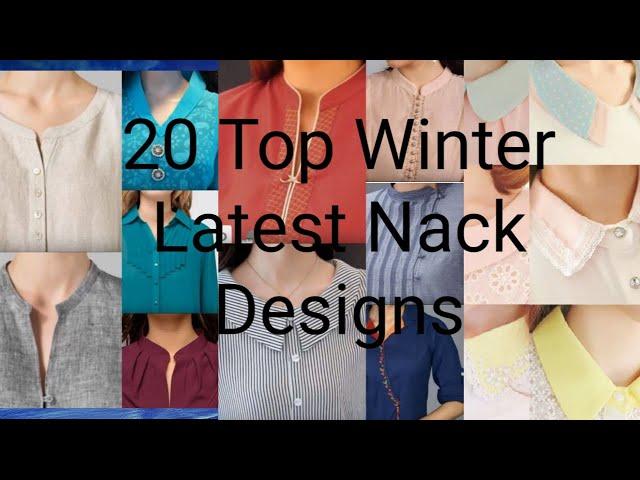 20Top winter nack designs|| Top class New winter neck Designs for Kurtis / Frocks nack deasigns