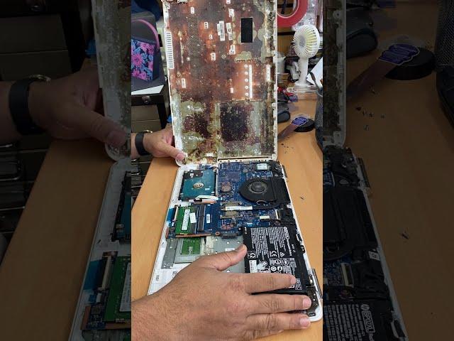 Disassemble Dirtiest Hp Pavilion 15 Of This Month #Shorts 05