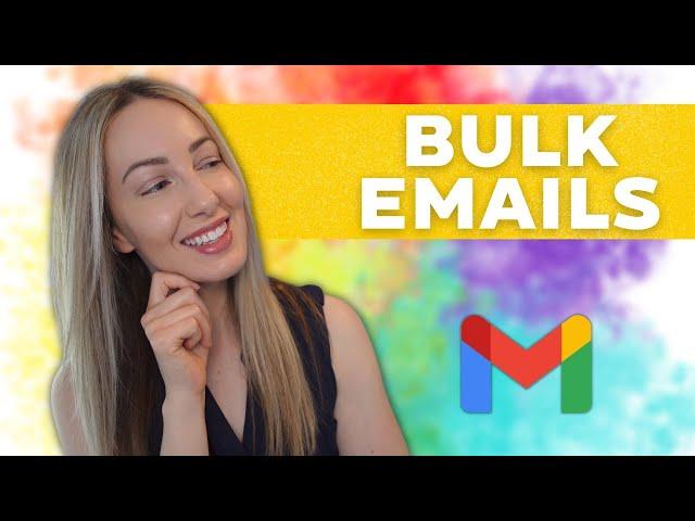 How to Send Bulk Emails in Gmail