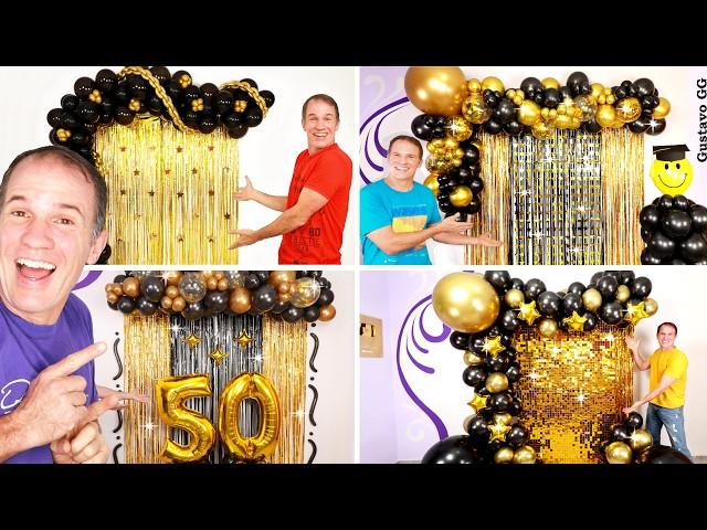 birthday decoration ideas at home  balloon decoration ideas - Gustavo gg