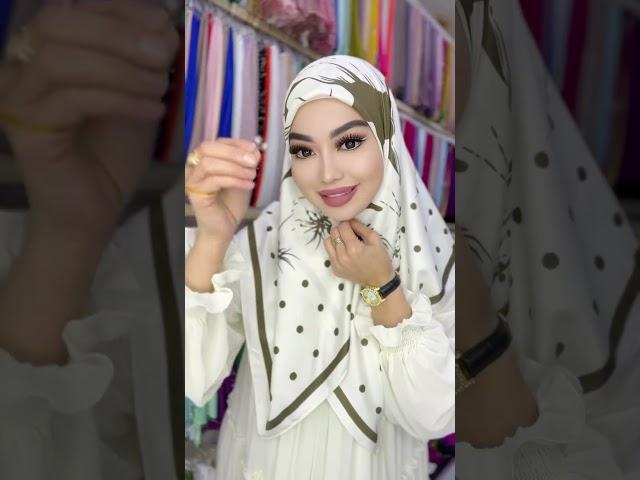 Bantik qilib romol o'rashni bilasizmi?  #hijab #hijabfashion #hijabi