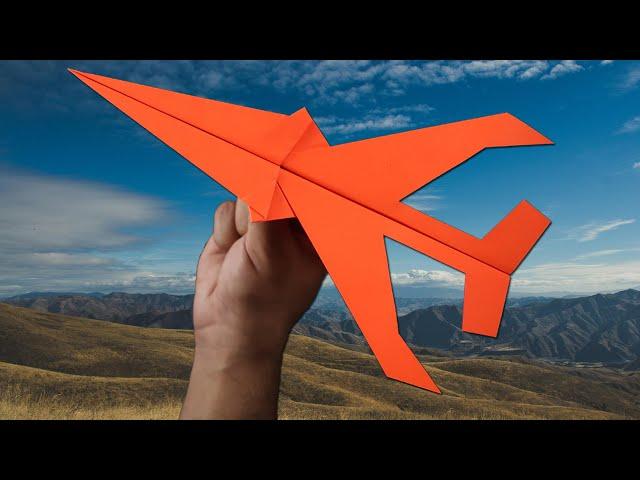 How to make a paper airplane - BEST paper planes || FLY FAR