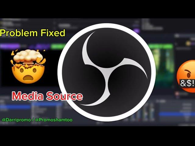OBS Studio Media Source Desktop not working