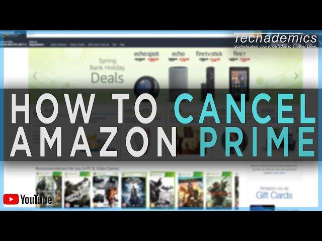 How To Cancel Amazon Prime Trial | Stop Amazon Prime Membership