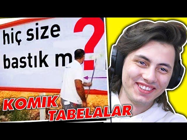 HİÇ SİZE BASTIK MI ? (En Komik Tabelalar Tepki)