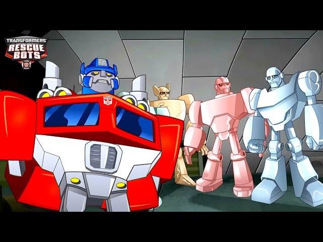 Transformers: Rescue Bots | Optimus Prime Arrives! | Cartoons for Kids | Transformers Junior