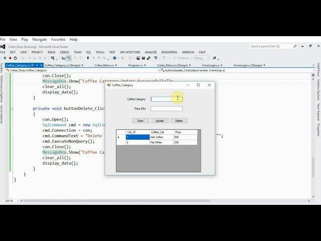 C# Tutorial 9  How to hide grid view column in c#