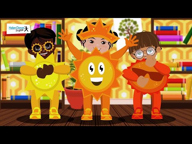 Everybody Falls Down | Songs for Children Learning English | Helen Doron Song Club