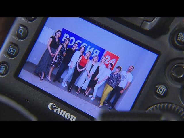 Журналисты ТРК "Гомель" побывали на телеканале "Россия-24"