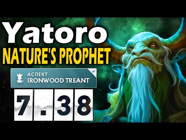 Яторо на Фурионе, БОЛЬШЕ УРОНА в ПАТЧЕ 7.38! - Yatoro Natures Prophet ДОТА 2