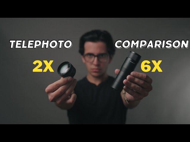 SANDMARC Telephoto 6x vs 2x: Compared!