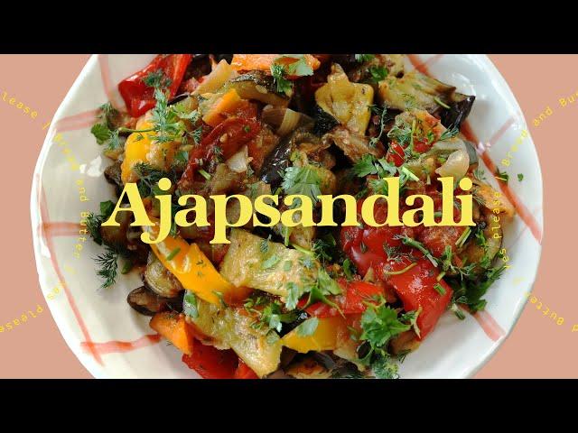 Ajapsandali | Delicious Vegetarian Dish