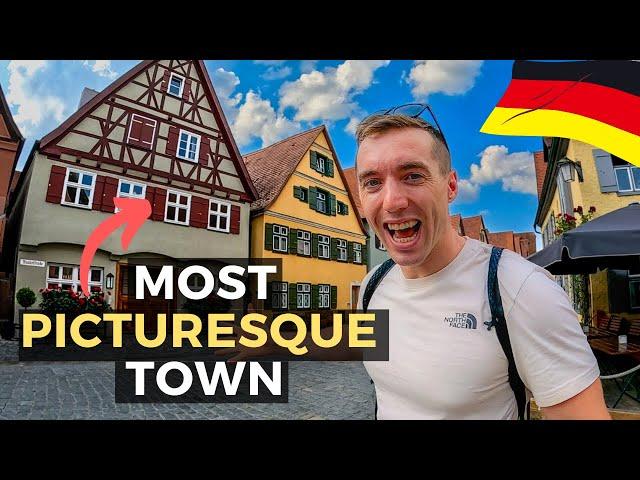 THIS TOWN BLEW MY MIND! Dinkelsbuehl - Most Charming Town in Central Bavaria Franconia, Germany 