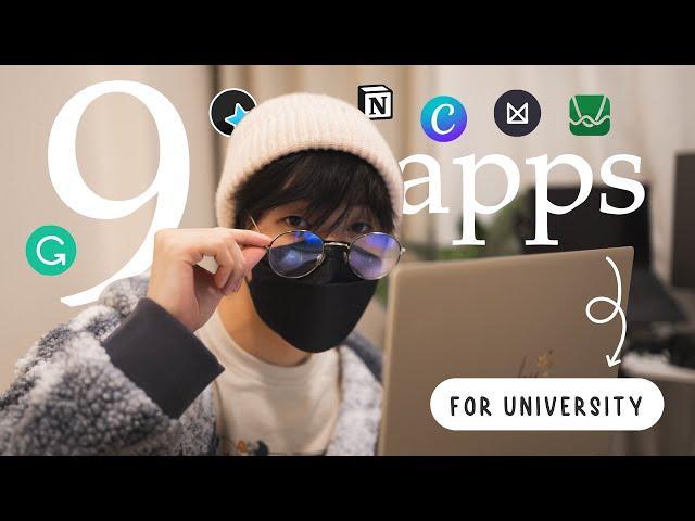 9 USEFUL websites/apps for students in university (i think)