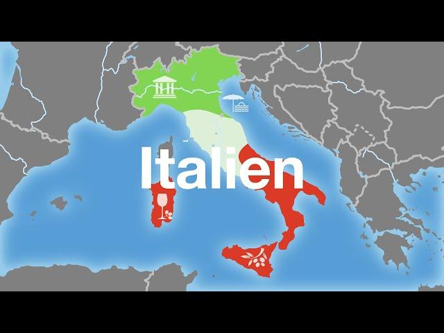 Italien - Geografie, Bevölkerung, Wirtschaft