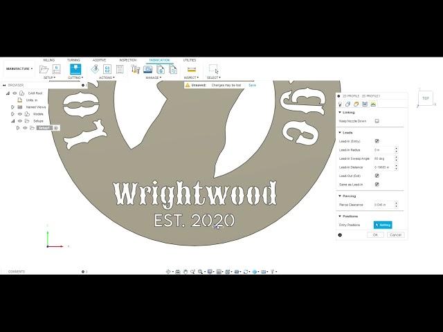 How to insert and scale SVG in fusion360 with CNC plasma cutting.