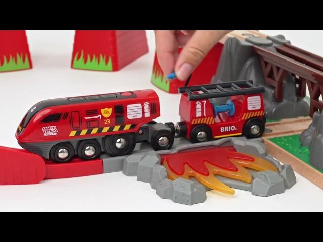 BRIO World - 36004 Smart Tech Sound Fire Rescue Set