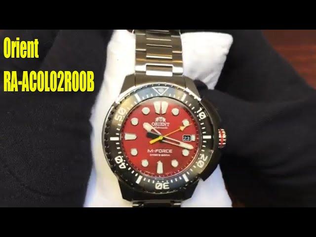 Unboxing Orient M-Force Diver's Automatic Sapphire Crystal Watch RA-AC0L02R00B