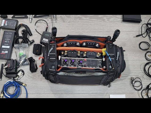 Production Sound Wireless Mixer Bag Rebuild - Sound Devices 833 and SL-2 with A10 and A20 receivers!