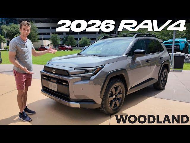Is The 2026 Toyota RAV4 Woodland The BEST New Crossover SUV?