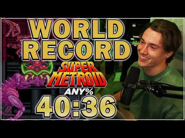 [WORLD RECORD] Super Metroid Any% in 40:36!