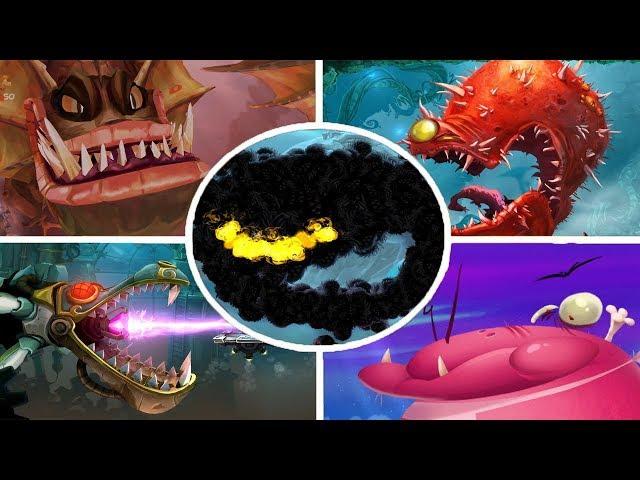 Rayman Legends + Origins ~ All Bosses (No Damage)