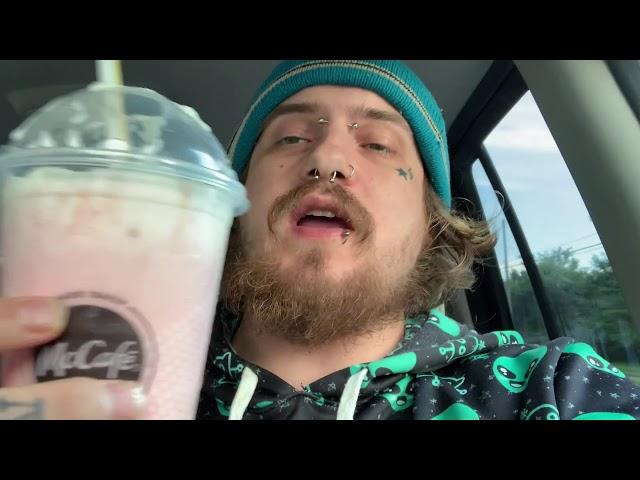 McDonald’s Strawberry Milkshake Food Review