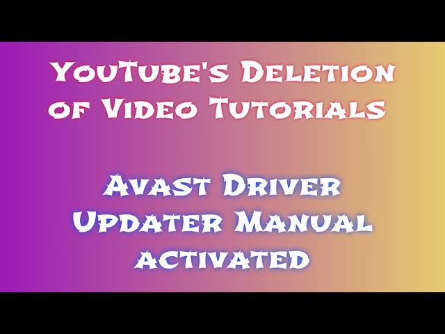 Avast Driver Updater pada lisensi 2024 selamanya,crack Avast Driver Updater pada lisensi 2024