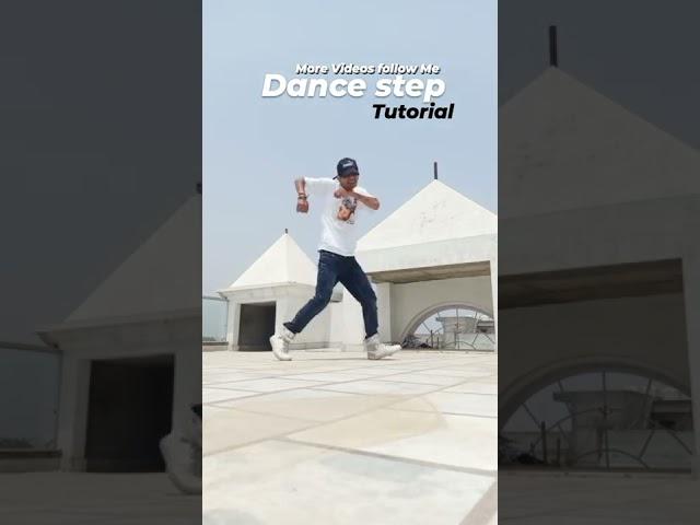 Dance step tutorial Easy Way Manoj choreographer | #dancesteptutorial #dancetutorial #shorts