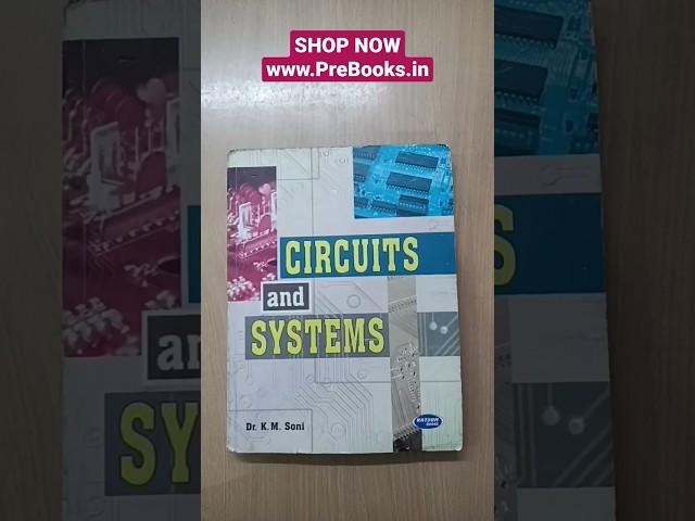 Circuits And Systems by Dr KM Soni SHOP NOW: www.PreBooks.in #shorts #viral #books #prebooks