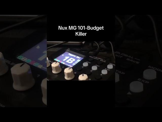 Sound test Nux MG101 (Budget Killer Multiple Effect Processor)