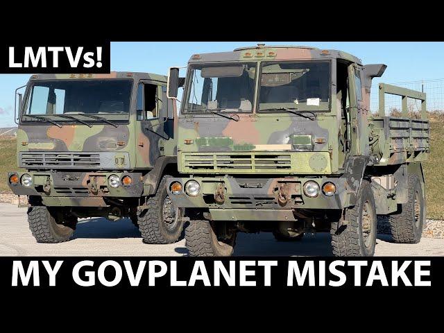 Buying a LMTV on GovPlanet Wasn't How I Expected