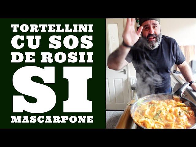 Reteta Tortellini | Cum sa faci sos de paste cu rosii si mascarpone