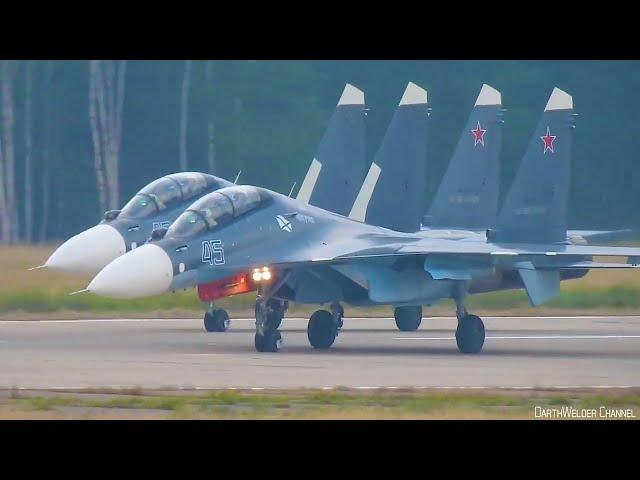 Так летают только русские летчики! Пара Су-30СМ на МАКС 2021