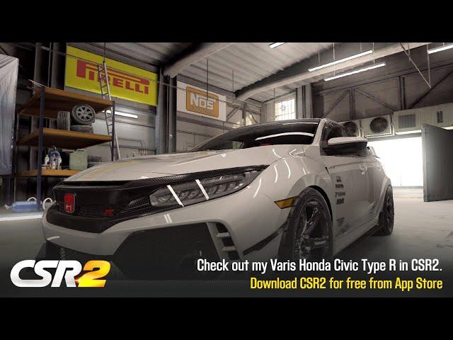 【CSR2】Varis Civic Type R, shift & tune for 7.669