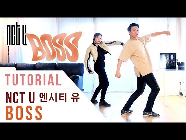 NCT U - BOSS Dance Tutorial (Mirrored) | Ellen and Brian