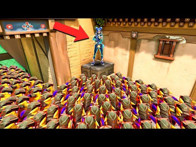 Valorant But It's 1 PLAYER VS 1000 WINGMEN... (this was INSANE)