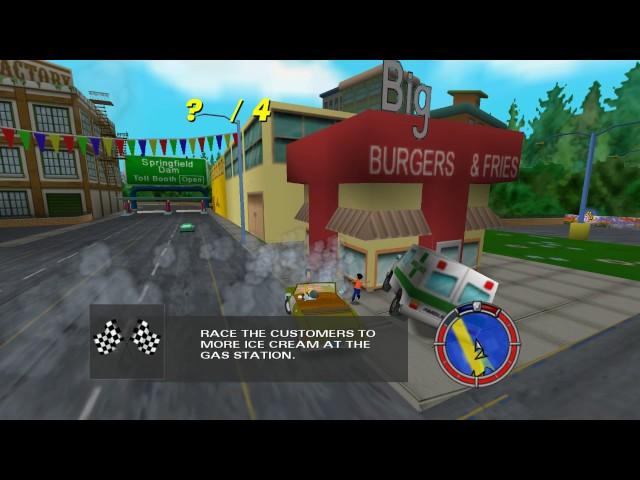 The Simpsons Hit & Run - Road Rage Returns Part 1 - Level 2