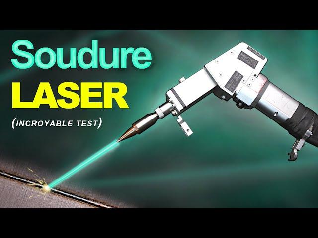 ️ Soudure LASER Manuelle - RévOluTiOn de l'industrie du Soudage (Acier, cuivre, inox, alu…)