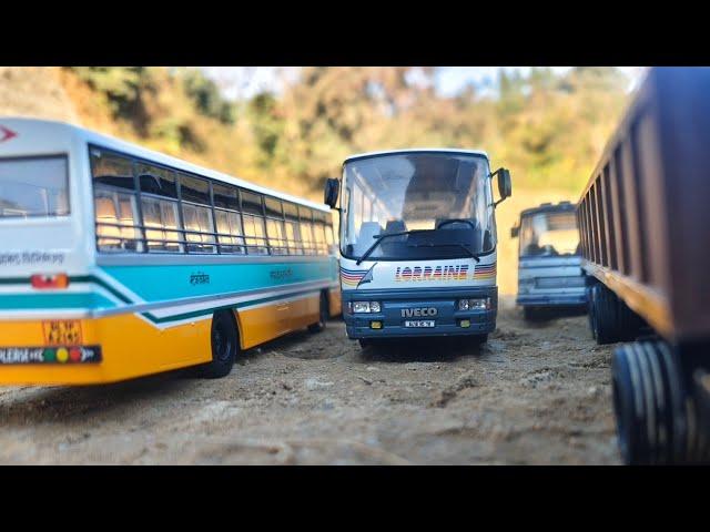 Realistic Diecast Model Of Mini IVECO LORRAINE Bus | Scale Models | Model Bus | Auto Legends