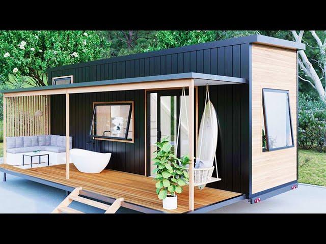 The Most Beautiful Floor Plan Tiny House The Suffolk by Uber Tiny Homes