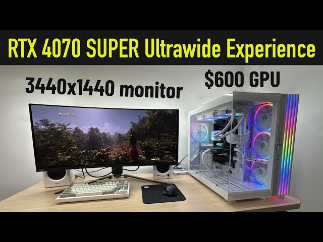 Is the RTX 4070 SUPER Good Enough for Ultrawide 1440p Gaming? [3440x1440 benchmark]