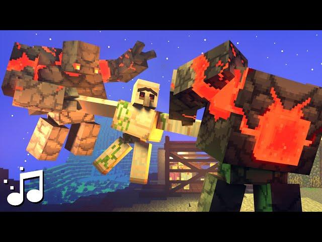  TheFatRat MAYDAY feat. Laura Brehm [Iron Golem Vs Redstone Golem] Minecraft Animation Music Video